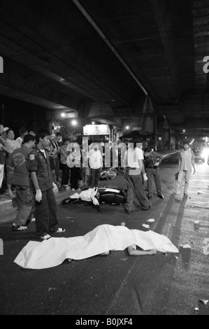 Leben und sterben in bkk Stockfoto