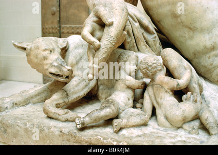 Tiberinus, römischer Gott des Flusses Tiber, 1. Jahrhundert n. Chr.. Künstler: unbekannt Stockfoto