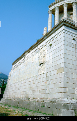 Trophäe von Augustus, La Turbie, Frankreich. Künstler: Lorenzini Stockfoto