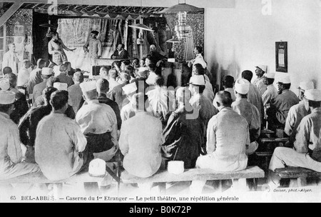 Franzose-Fremdenlegion, Sidi Bel Abbes, Algerien, 20. Jahrhundert.  Künstler: J Geiser Stockfoto