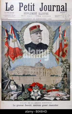 General Davout, Großkanzler der Légion d ' Honneur, 1895. Künstler: Henri Meyer Stockfoto