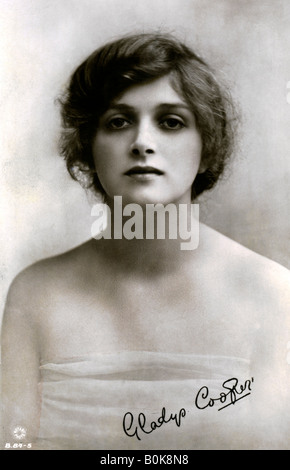 Gladys Cooper (1888-1971), deutsche Schauspielerin, Anfang des 20. Jahrhunderts. Artist: Rotary Foto Stockfoto