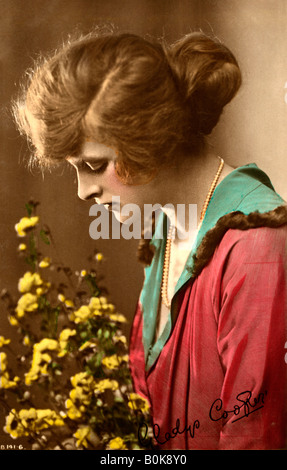 Gladys Cooper (1888-1971), deutsche Schauspielerin, Anfang des 20. Jahrhunderts. Artist: Rotary Foto Stockfoto