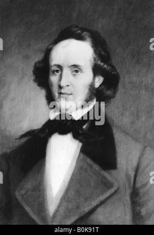 Felix Mendelssohn (1809-1847), deutscher Komponist, 1907. Artist: Rotary Foto Stockfoto