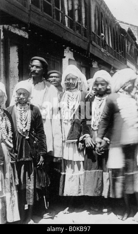 Muslimische Bergvölker, Chakrata, Indien, 1917. Artist: Unbekannt Stockfoto