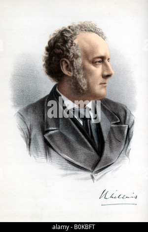 Sir John Everett Millais, 1st Baronet, Illustrator und Maler, c 1890. Artist: Cassell, Petter & Galpin Stockfoto