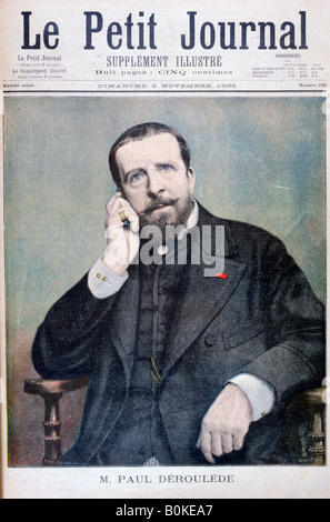 Paul Déroulède, französischer Autor und Politiker, 1895. Artist: Unbekannt Stockfoto