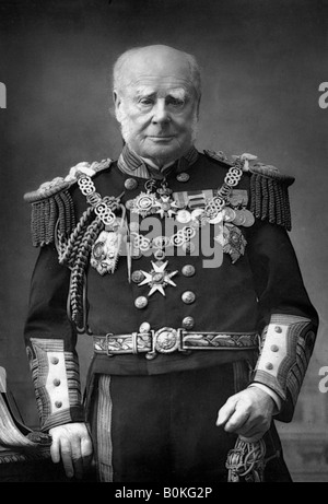 Admiral der Flotte Sir Henry Keppel (1809-1904), 1893 Künstler: W&D Downey Stockfoto