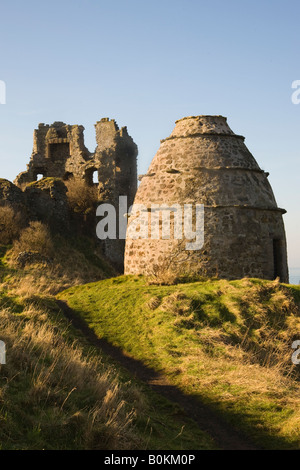 Dunure Schloss Ayrshire Schottland Stockfoto