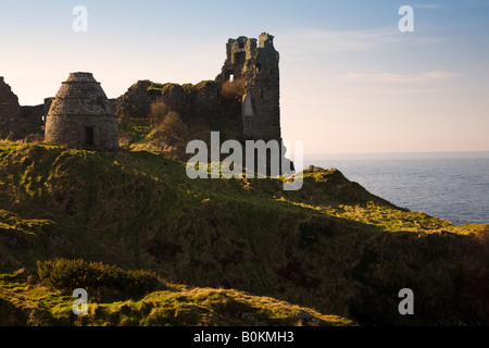 Dunure Schloss Ayrshire Schottland Stockfoto