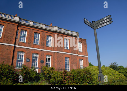 Die Rückseite des Ranger es House (Haus des Wernher Collection) in Greenwich, London, UK Stockfoto