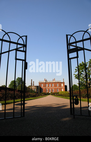 Die Rückseite des Ranger es House (Haus des Wernher Collection) in Greenwich, London, UK Stockfoto