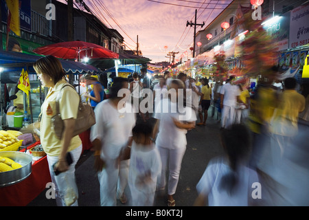 Phuket Vegetarian Festival.  Phuket, Thailand Stockfoto