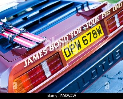 James Bond 007 Lotus Esprit For Your Eyes Only Auto Stockfoto