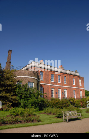 Die Rückseite des Ranger es House (Haus des Wernher Collection) in Greenwich, London, UK Stockfoto