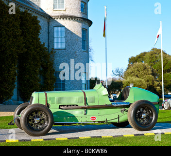 British racing grünes Ära Formel ein F1-Auto auto-Einzelsitz Automobile Klassiker Oldtimer veteran Stockfoto