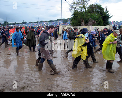 Glastonbury Festival 2007 Stockfoto