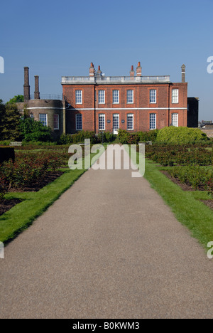 Die Rückseite des Ranger es House (Haus des Wernher Collection) in Greenwich, London, UK Stockfoto