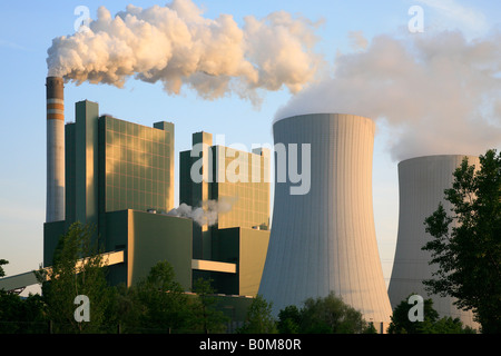 Kraftwerk Buna, Sachsen-Anhalt, Deutschland Stockfoto