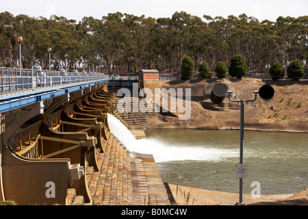 Goulburn Weir Victoria Australien. Stockfoto