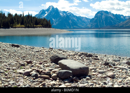 Lakeside, Grand-Teton-Nationalpark, Wyoming, USA. Stockfoto