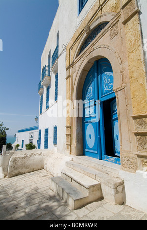 Sidi Bou Said, in der Nähe von Tunis in Tunesien. Stockfoto