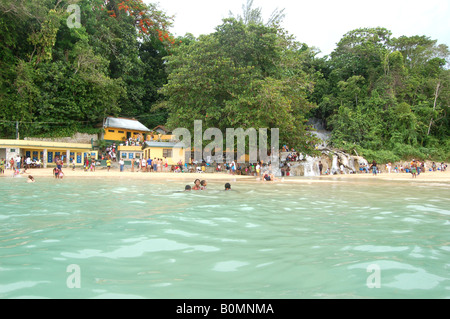 Dunns River Falls, Ochio Rios, St.Ann, Jamaika Stockfoto