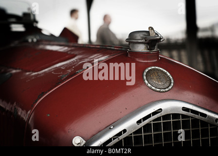 Oldtimer Alfa Romeo Lomo Stockfoto