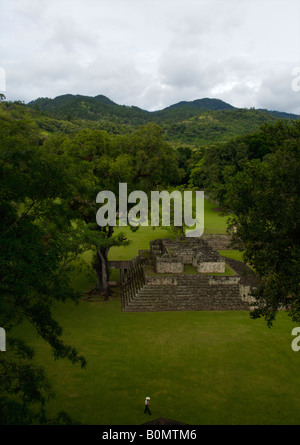 Die Ruinen von Copan Website und Park in Copan Honduras am 3. November 2006 Stockfoto