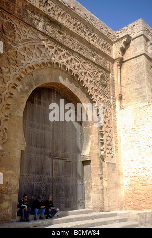 Bab Oudaia, Kasbah des Oudaias, Rabat, Marokko Stockfoto