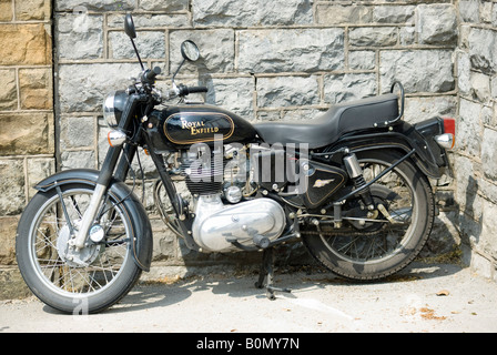 Royal Enfield 350 Bullet Motorrad Stockfoto