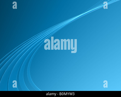 Die blauen Linien Stockfoto