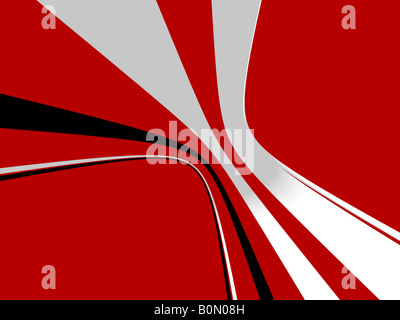 abstrakte 3d form Stockfoto