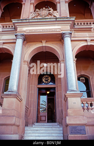 Chief Secretary Gebäude, Macquarie Street, Sydney, NSW, Australien Stockfoto