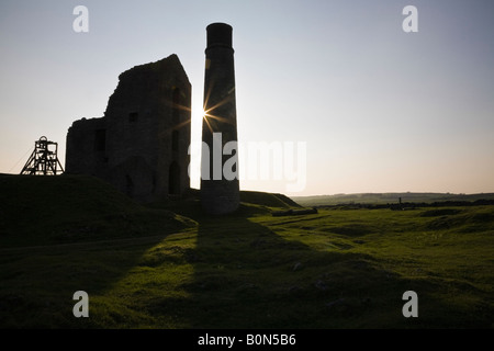 Elster-Mine (stillgelegten Blei-Mine), Sheldon, Peak District National Park, Derbyshire, England Stockfoto