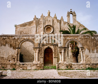 Chiesa San Giovanni und die Katakomben von St. John ein 12. Jahrhundert normannische Kirche. Syrakus oder Siracusa Sizilien Italien EU Stockfoto