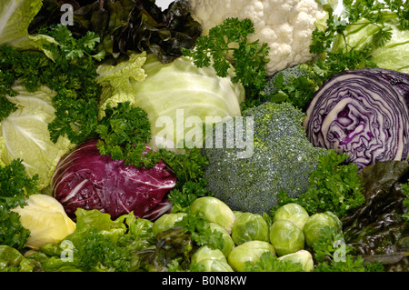 Frisches Gemüse Stilleben Stockfoto