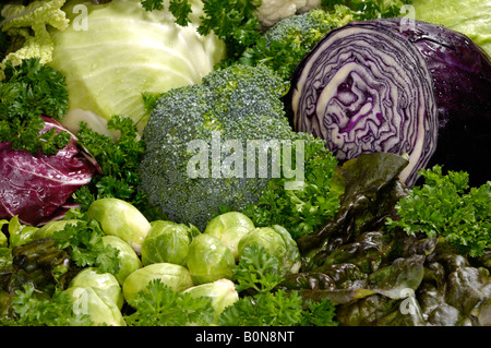 Frisches Gemüse Stilleben Stockfoto