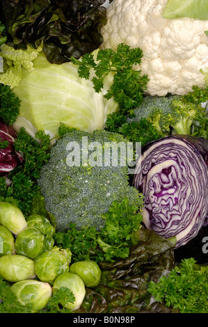 Frisches Gemüse Stilleben Stockfoto