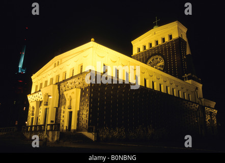 Kirche der Heiligsten Herzens, Prag, Tschechische Republik Stockfoto