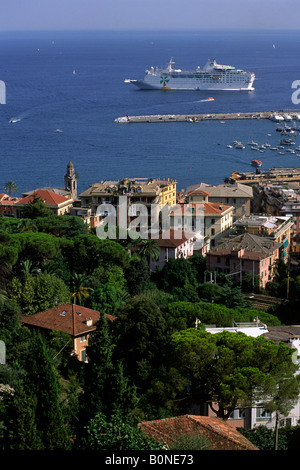 Italien, Ligurien, Riviera di Levante, Santa Margherita Ligure Stockfoto