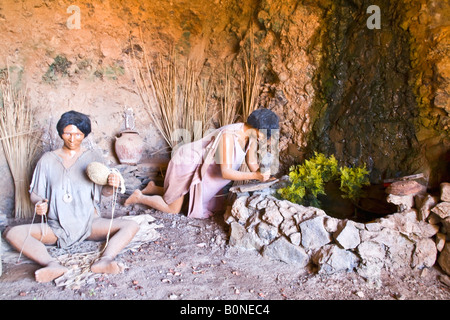 Mundo Aborigen - Museum - Barranco de Fataga - Gran Canaria Grand Stockfoto