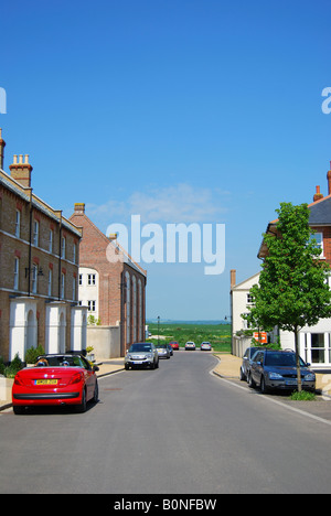 Straßenszene, Verkehrssysteme, Dorchester, Dorset, England, Vereinigtes Königreich Stockfoto