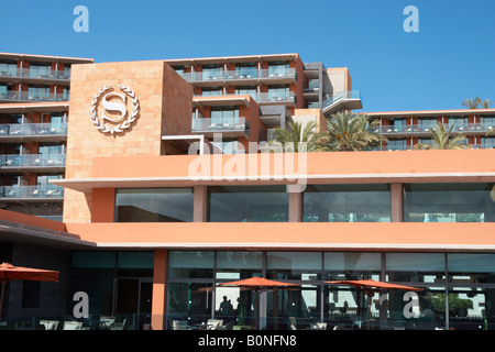 Aloe Spa, Sheraton Hotel, Salobre Golf & Resort in der Nähe von Maspalomas auf Gran Canaria auf den Kanarischen Inseln. Stockfoto