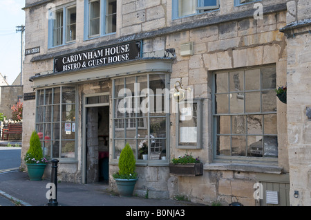 Cardynham Haus Bistro und Gast Haus in Painswick in den Cotswolds Stockfoto