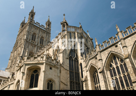 Kathedrale von Gloucester in den Cotswolds Stockfoto