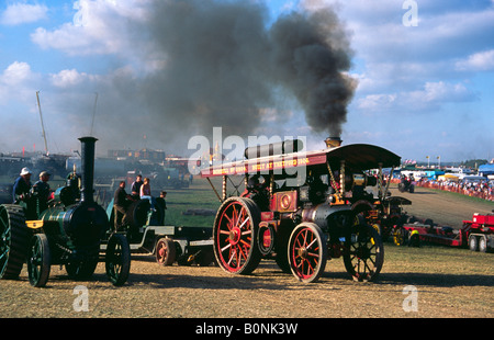 Burrel keine 2804 Dampflokomotive in The Great Dorset Steam Fair 2004 Stockfoto