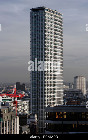 Blick über Central London mit Mittelpunkt im Vordergrund Stockfoto