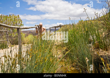 Mundo Aborigen - Museum - Barranco de Fataga - Gran Canaria Grand Stockfoto