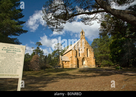 St. Francis Xavier katholische Kirche, Berrima, new-South.Wales, Australien Stockfoto